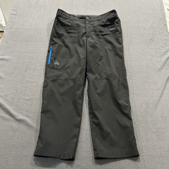 Cabelas XPG Pants Mens 36x30 Gray Hiking Camping Cool Phase Outdoor Workwear - Picture 1 of 13